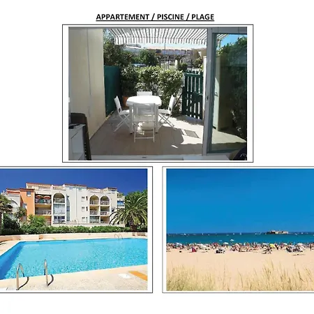Apartment T3 Cap D'agde Location Semaine - We Agde